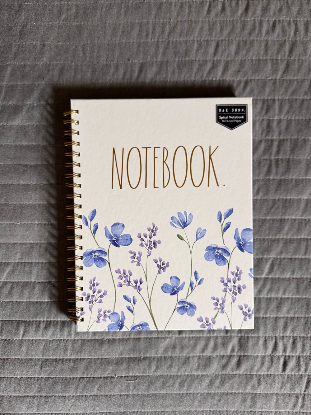 Rae Dunn Notebook Floral